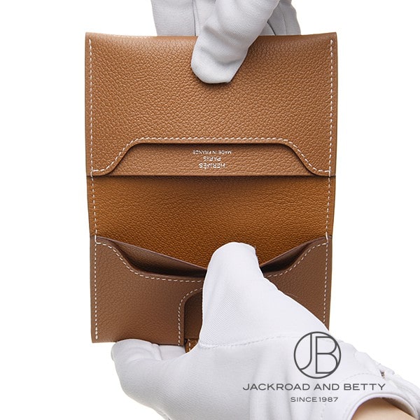 R.M.S カードケース ゴールド ブラウン[] R.M.S Card Case Gold