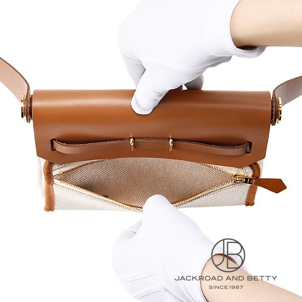 エールバッグジップ 20 フォーブ ブラウン[H085414CCAA] Herbag Zip 20