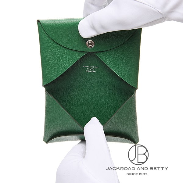 カルヴィ カードケース カクタス グリーン 緑[H064954CK1L] Calvi Card