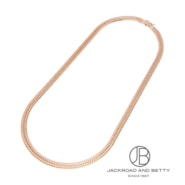 K18PG 12面 トリプル 50g 50cm ネックレス 造幣局刻印有り[] Chain