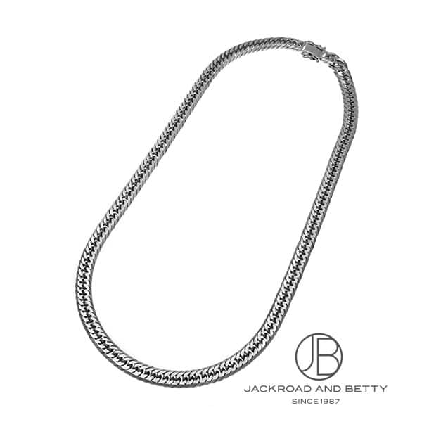 値下げ中！Pt850 プラチナ喜平ネックレス 全長約50cm 造幣局刻印あり PT850 8面 トリプル 100g 50cm ネックレス プラチナ 造幣局刻印有り