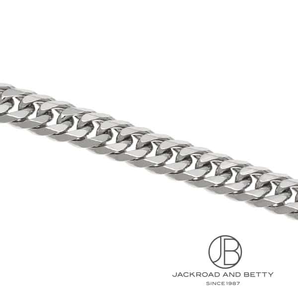 PT850 6面 ダブル 11g 50cm ネックレス プラチナ 造幣局刻印有り