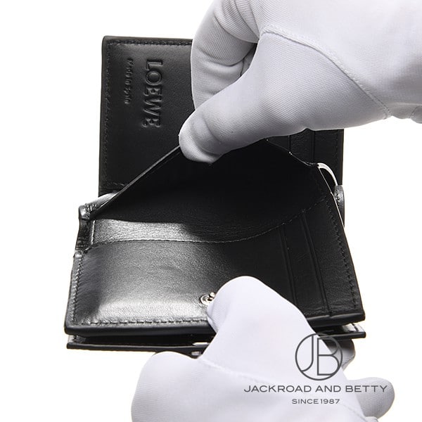 アナグラム トライフォールド ウォレット ブラック 黒[C821TR2X08 1100