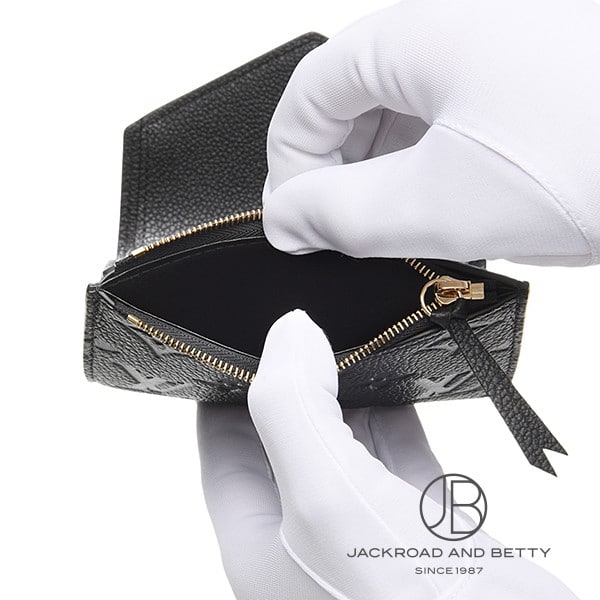 ポルトフォイユ・ヴィクトリーヌ ノワール ブラック 黒[M64060] Wallet