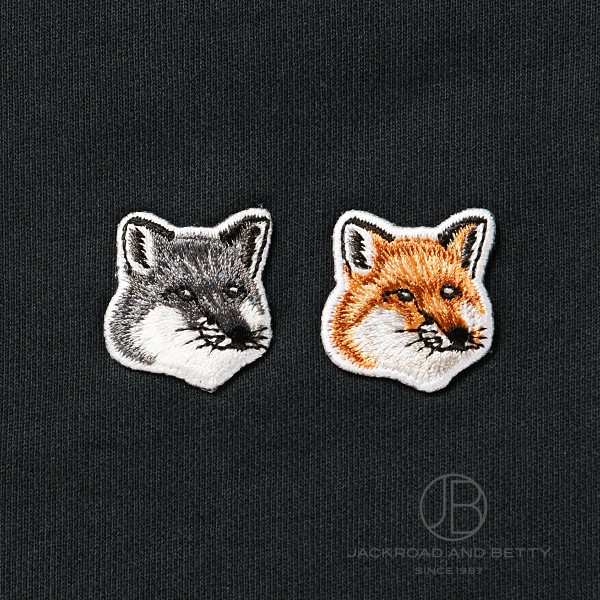 メゾンキツネ FOX HEAD MERINO REGULAR JUMPER（ニット/セーター）｜Maison Kitsune