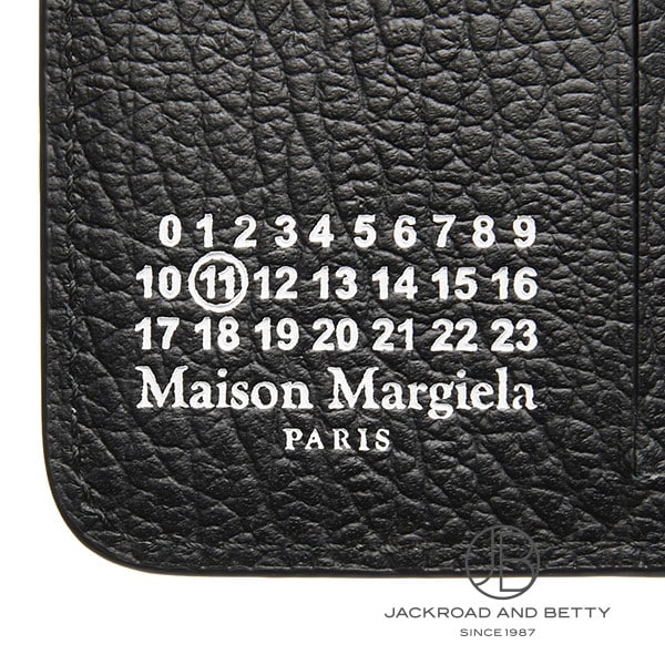 メゾンマルジェラ 4ステッチ キーケース 黒 Maison Margiela4ステッチレザーキーケースブラック 【公式通販】