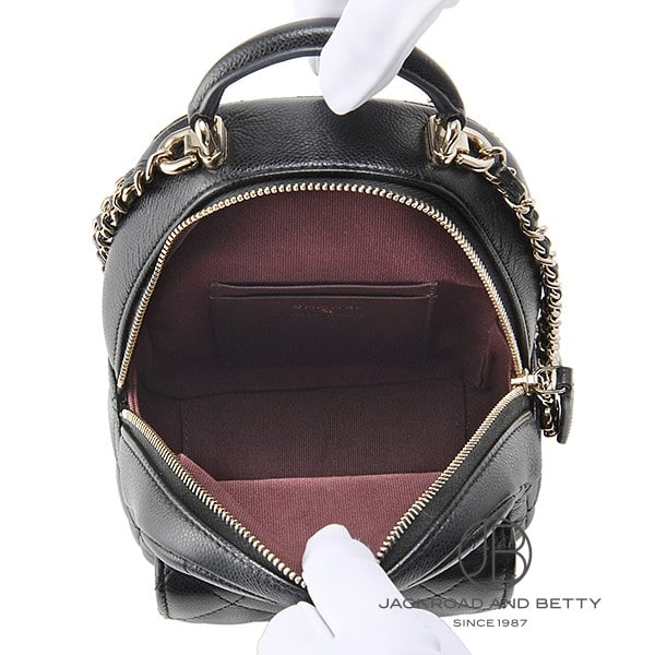 マトラッセ ミニバックパック ブラック 黒[AP3753 B10583 C3906