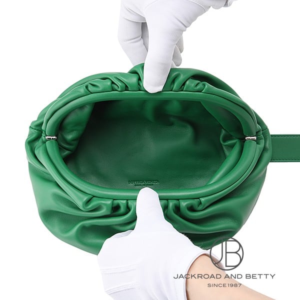 ザ チェーン ポーチ ショルダーバッグ レーシンググリーン 緑[651445