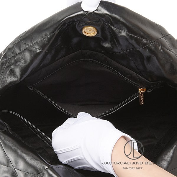 CHANEL 22 スモール ハンドバッグ ブラック 黒[AS3260 B09859