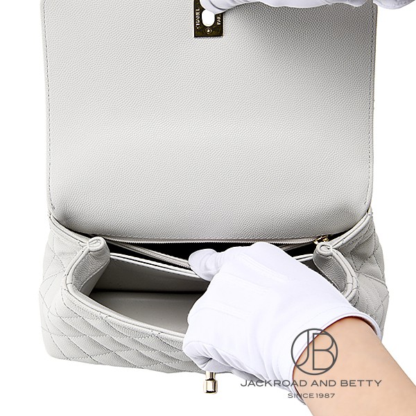 ココ シャネル ココマーク 24B レザー×ファブリック スニーカー 36