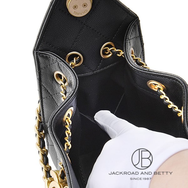 CHANEL 25 ミニ ハンドバッグ ブラック 黒[AS5631 B20304 94305