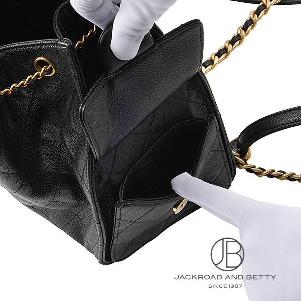 【専用】シャネル　バックパック　ブラック Chanel 25 ラージ バックパック、グレインド カーフスキン、ブラック