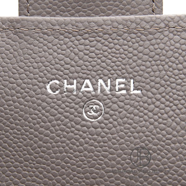 CHANEL フラップウォレット グレー グレー（灰色）系 CHANEL(シャネル) 折りたたみ財布(レディース
