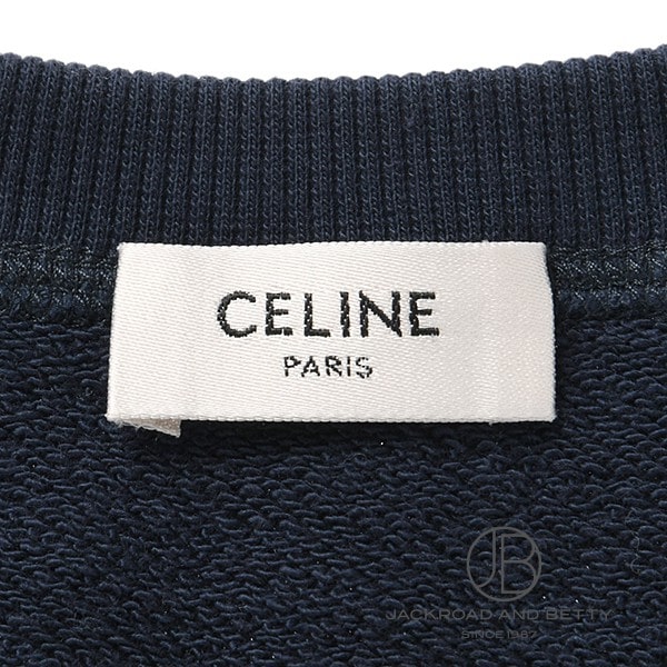 CELINE ルーズスウェットシャツコットンフリース セリーヌ ルーズ