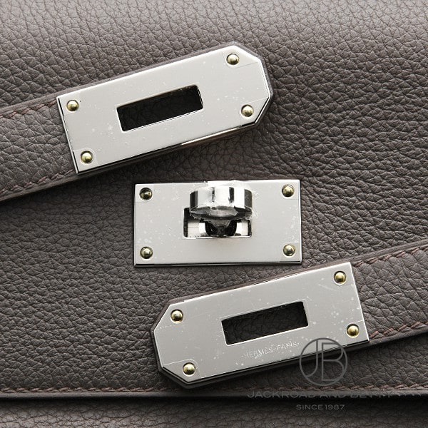 HERMES(エルメス) アンサンブル サイズ42 L レディース美品  グレー HERMES（エルメス） 超美品 R.M.S トゥタンマン グレー シルバー金具