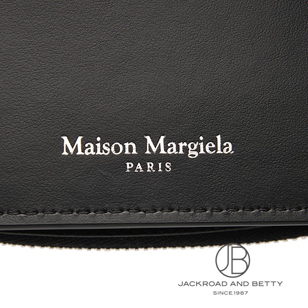 4ステッチ フリップフラップ ウォレット ブラック 黒