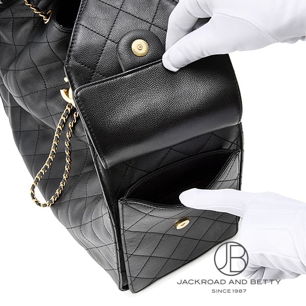 CHANEL 25 ミディアム ハンドバッグ ブラック 黒[AS5311 B20304 94305