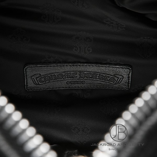 クロムハーツ セメタリークロスパッチダガージップレザーボストン