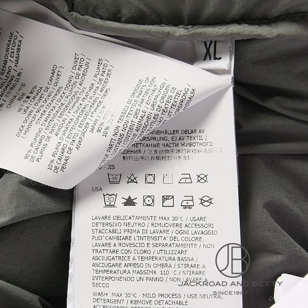 激レア！2013SS STONE  “BOMBER JACKET” ダウン TC ボンバージャケット XL[K2S154100039S0028V006B] Down TC