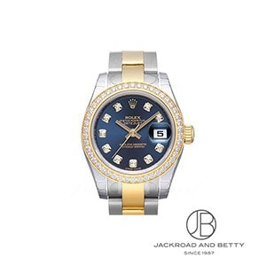 ROLEX ロレックス デイトジャスト26 179383G 腕時計
 ステンレススチール SS/K18イエローゴールド SS 10Pダイヤモンドゴールドクリスタル 自動巻き レディース【中古】 137370.jpg