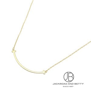 Tスマイルペンダント ネックレス（スモール）YG[60011679] T Smile  