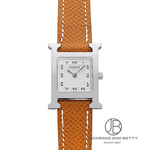 エルメス H ウォッチ ミニ 21mm エトゥープ シルバー 時計 新品未使用 腕時計 《Hウォッチ》 ミニ 21 mm | Hermès - エルメス-公式サイト