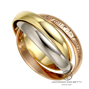 トリニティ リング SM[B4235152] Trinity Ring SM | カルティエ