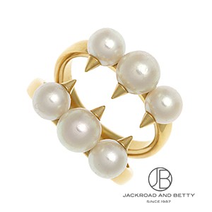 本日限定SALE！！TASAKI デインジャー シグネチャーリング YG デインジャー シグネチャー リング R-4497-18KYG|リング/danger