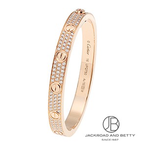 ラブブレスレット パヴェダイヤモンド[N6036916] Love Bracelet