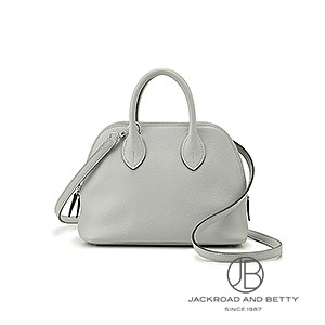 鮮やかなブルー◆【HERMES】ツーカラー ミニバッグ ボリード 鮮やかなブルー◇【HERMES】ツーカラー ミニバッグ ボリード