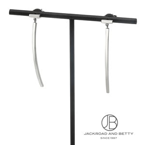 Tワイヤー バー ピアス RG[62271876] T Wire Bar Earring