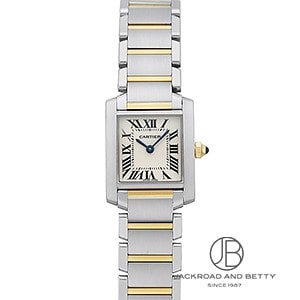 カルティエ　タンクフランセーズMM 中古)CARTIER カルティエ タンク フランセーズ MM WSTA0005
