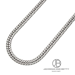 プラチナ Pt850 ネックレス 造幣局刻印 重量5.88g PT850 6面 ダブル 51.3g 50cm ネックレス プラチナ 造幣局刻印