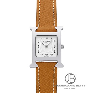 HERMES スクエア型 クォーツ時計 オレンジ HERMES スクエア型 クォーツ時計 オレンジ HERMES スクエア型