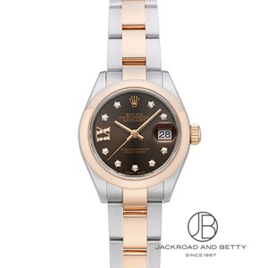 date just自動巻き時計 シルバー/ローズゴールド ロレックス/デイトジャスト/シルバーダイヤル/クロノメーター