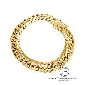 K18 6面 ダブル 101.3g 21cm ブレスレット 造幣局刻印有り