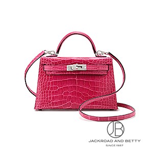 ブリッド ア ブラック PM ヴァニティポーチ ハイビスカス ピンク