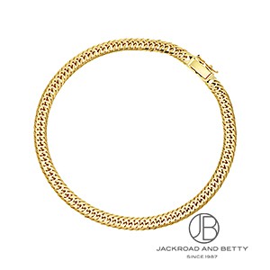 K18 6面 ダブル 10g 18cm ブレスレット 造幣局刻印有り[] bracelet