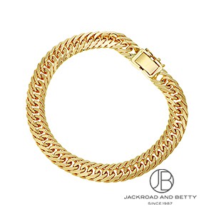 K18 6面 ダブル 20g 18cm ブレスレット 造幣局刻印有り[] bracelet
