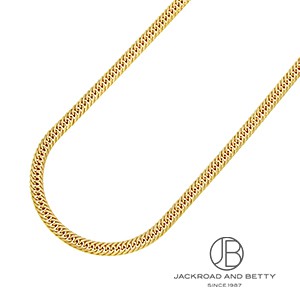 K18 6面 ダブル 11g 55cm ネックレス 造幣局刻印有り[] Chain Necklace