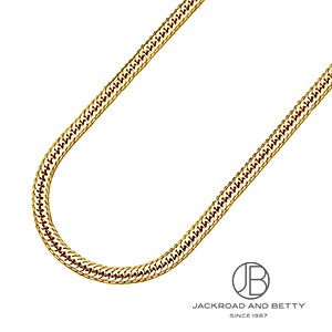 K18PG 6面 ダブル 10g 50cm ネックレス 造幣局刻印有り[] K18PG Gold