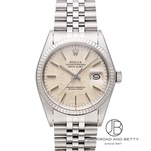 ロレックス デイトジャスト ホワイトゴールド ロレックス デイトジャスト Ref-1601/5 PG Snow White Dial（RO-61