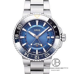 オリス アクイス GMT カリスフォートリーフ リミテッド 798 7754 4185