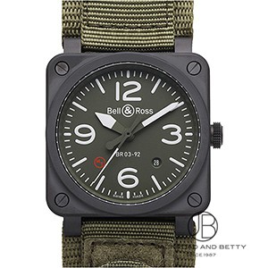 Bell＆Ross ベル＆ロス BR03-92-CK MILITARY 自動巻き BR03-92 ミリタリー タイプ[BR0392 MILITARY] BR03-92 Military Type