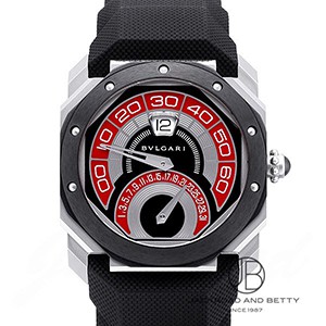 BVLGARIジェンタ オクトバイレトロムーブメントサファイアガラス2枚
