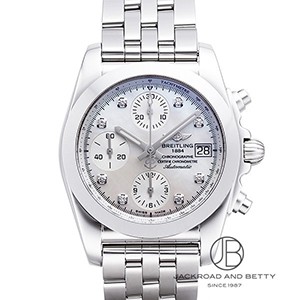 ブライトリング クロノマット 38 SleekT Mother Of Pearl 文字盤 W13310 腕時計 美品  ブライトリングクロノマット 38を購入 | Chrono24
