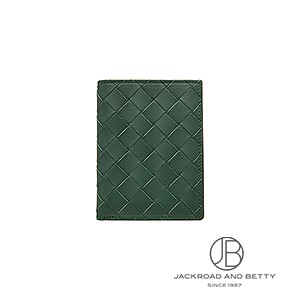 イントレチャート 二つ折り ウォレット エメラルドグリーン[742143