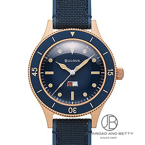 【般若面】Bulova(ブローバ) 腕時計　■美品 青 BULOVA （豪華おまけ有） ブローバ 腕時計 メンズ アーカイブ