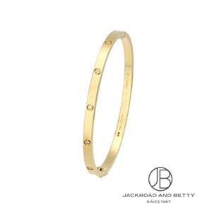 ラブブレスレット 10Pダイヤ SM YG 17[B6047817] LOVE BRACELET