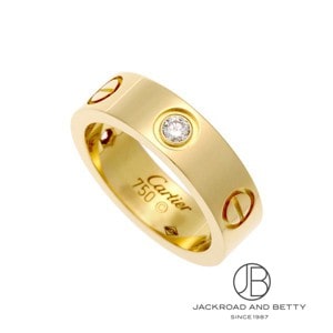 ラブリング 3Pダイヤ YG[B4032451] Love Ring | カルティエ 新品 